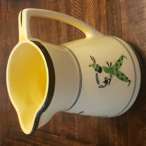 Antique Meissen Afrochutzt Germany pitcher